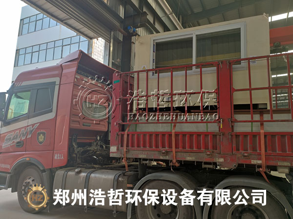 廣西客戶要的靜電分離機(jī)發(fā)貨現(xiàn)場(chǎng)